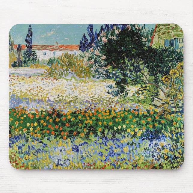 Vincent van Gogh - Blommar Garden Musmatta (Framsidan)