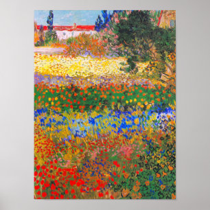 Vincent Van Gogh Blommar Garden Poster