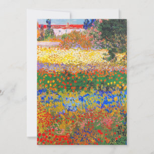 Vincent Van Gogh Blommar Garden Spara Datumet