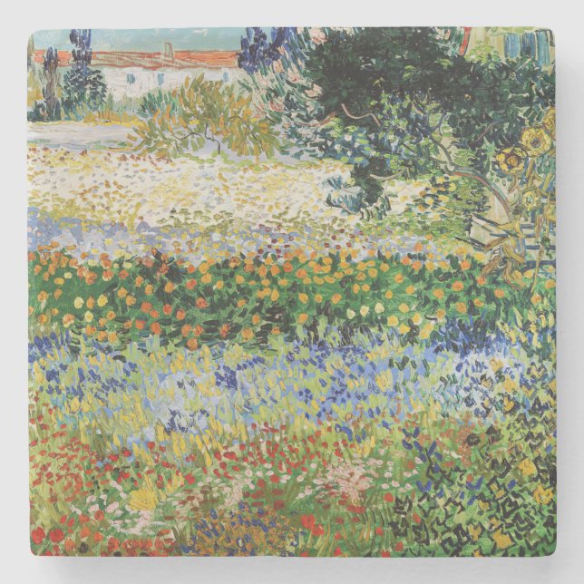 Vincent van Gogh - Blommar Garden Stenunderlägg (Framsidan)