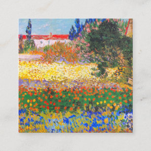 Vincent Van Gogh Blommar Garden Tilläggskort