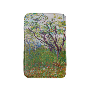 Vincent van Gogh - Blommar Orchard Badrumsmatta