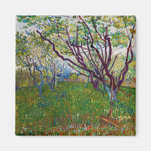 Vincent van Gogh - Blommar Orchard Magnet