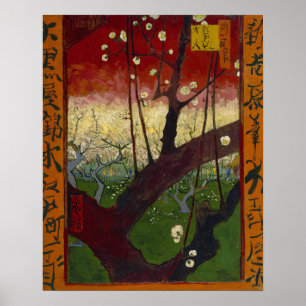 Vincent van Gogh Blommar Plum Orchard GalleryHD Poster