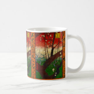 Vincent van Gogh - Blommar Plum Träd Kaffemugg