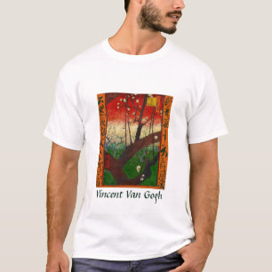 Vincent van Gogh - Blommar Plum Träd T Shirt