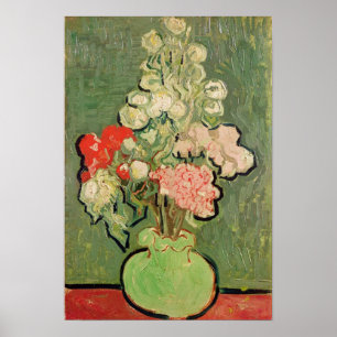 Vincent van Gogh Blommor, 1890 Bouquet Poster