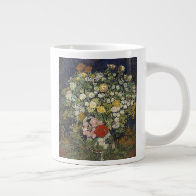 Vincent Van Gogh| Blommor i Vas Jumbo Mugg (Höger)