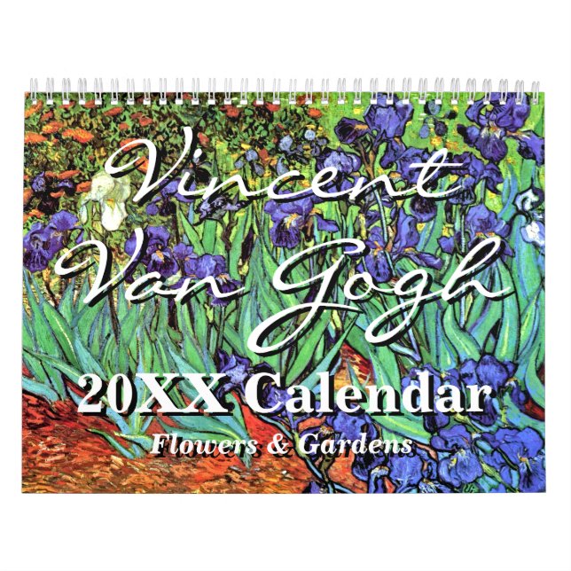 Vincent Van Gogh Blommor & Trädgårdar Kalender (Omslag)
