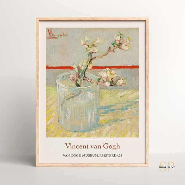 Vincent van Gogh Blossoming Almond Gren Art Poster (Skapare uppladdad)