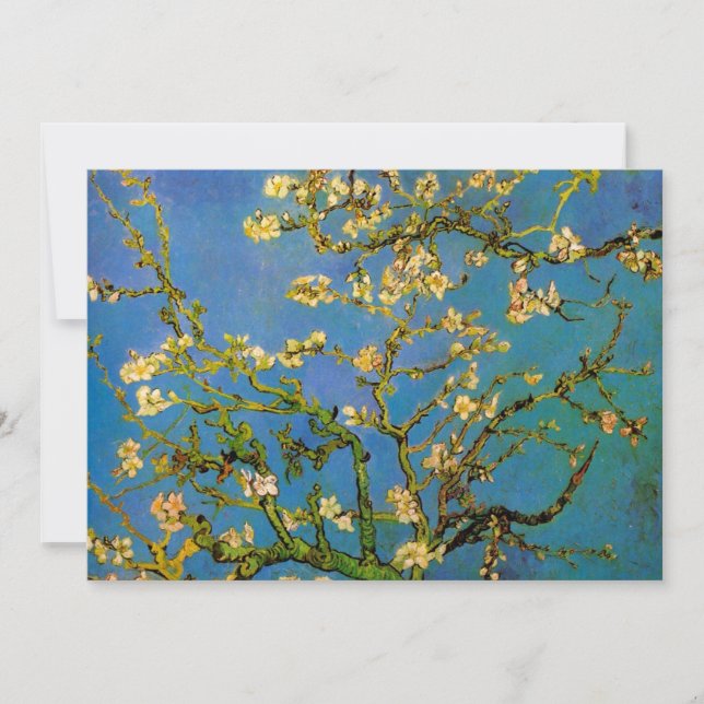 Vincent van Gogh - Blossoming Almond Träd (Framsida)