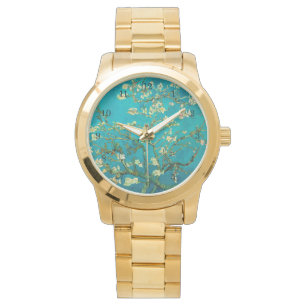 Vincent Van Gogh Blossoming Almond Träd Blommigt A Armbandsur