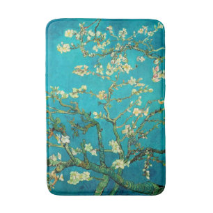 Vincent Van Gogh Blossoming Almond Träd Blommigt A Badrumsmatta