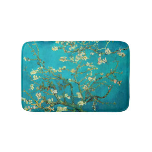 Vincent Van Gogh Blossoming Almond Träd Blommigt A Badrumsmatta