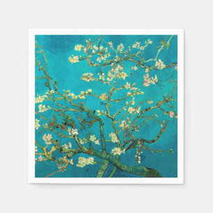 Vincent Van Gogh Blossoming Almond Träd Blommigt A Pappersservett