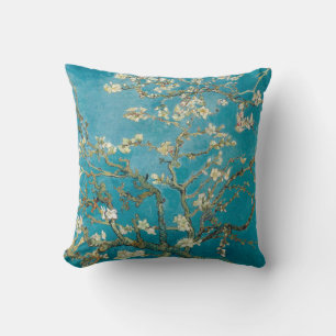 Vincent van Gogh Blossoming Almond Träd enhan Kudde