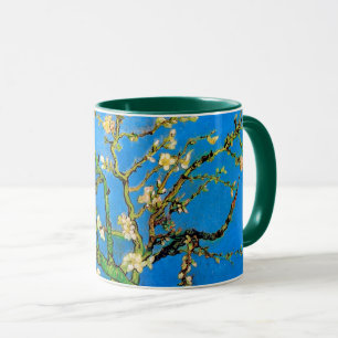 Vincent Van Gogh - Blossoming Almond Träd Fine Art Mugg
