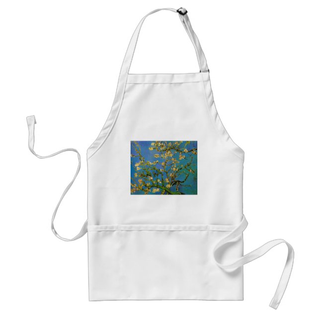 Vincent van Gogh - Blossoming Almond Träd Förkläde (Framsidan)