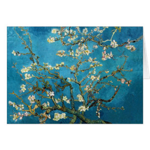 Vincent van Gogh, Blossoming Almond Träd Hälsningskort
