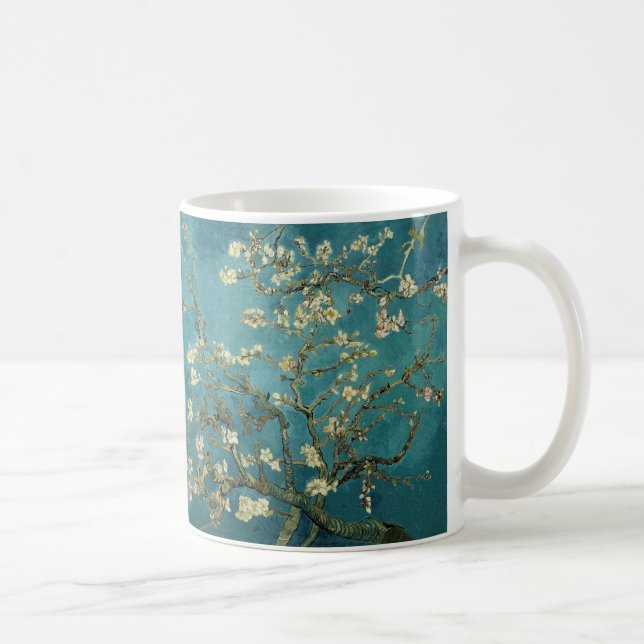 Vincent Van Gogh - Blossoming Almond Träd Kaffemugg (Höger)