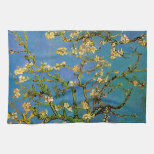 Vincent van Gogh - Blossoming Almond Träd Kökshandduk