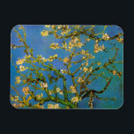 Vincent van Gogh - Blossoming Almond Träd Magnet<br><div class="desc">Blossoming Almond Träd (1890) av Van Gogh är en vintage post impressionism bra konst blommigt fortfarande livmålning. Ett gren från en mandel träd i blomning i en vår-trädgård med blå himmel i bakgrunden. Vita blommor blommar. Om konstnären: Vincent Willem van Gogh (1853-1890) var en målare från post impressionist vars verk...</div>