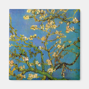 Vincent van Gogh - Blossoming Almond Träd Magnet
