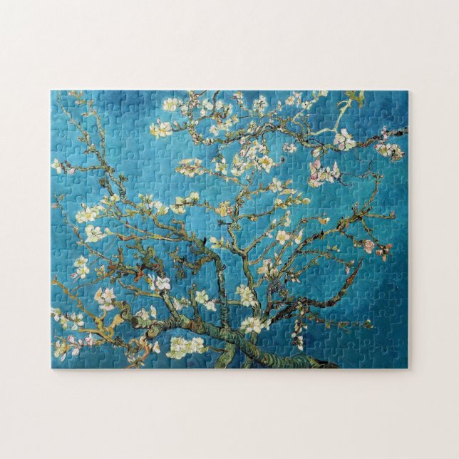 Vincent van Gogh, Blossoming Almond Träd Pussel (Horisontell)