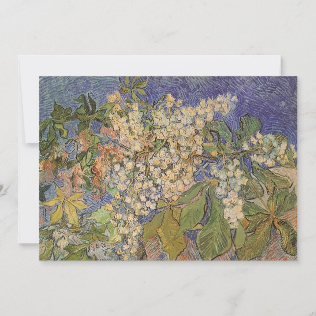 Vincent van Gogh - Blossoming Chestnut Grenar (Framsida)