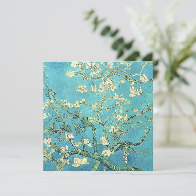 Vincent van Gogh Blossomong Almond Träd (Stående Fram)