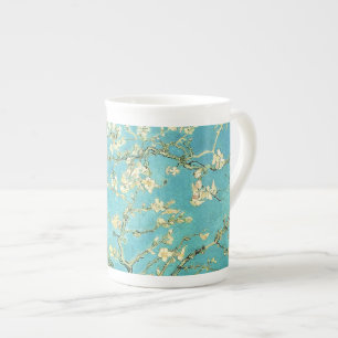 Vincent van Gogh Blossomong Almond Träd Benporslin Mugg