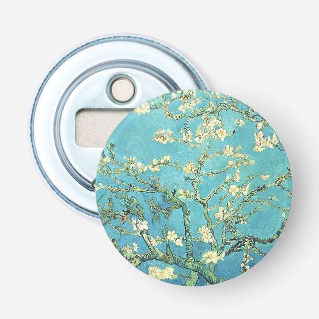 Vincent van Gogh Blossomong Almond Träd Flasköppnare (Framsidan)