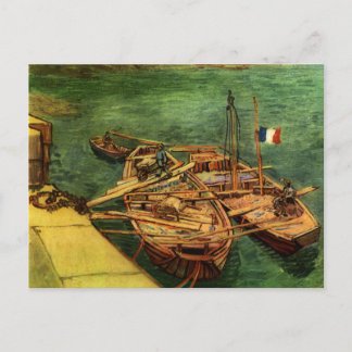 Vincent Van Gogh Boats Vykort