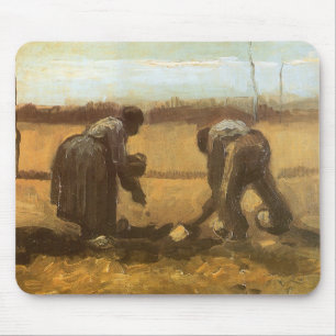 Vincent van Gogh - Bönder planterar potatis Musmatta