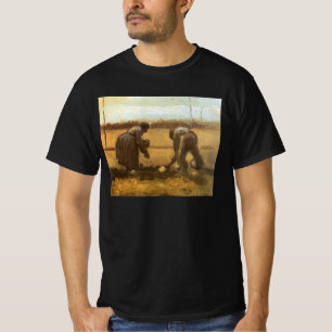 Vincent van Gogh - Bönder planterar potatis T-shirt