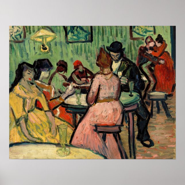 Vincent van Gogh - Bordellen Poster (Framsidan)