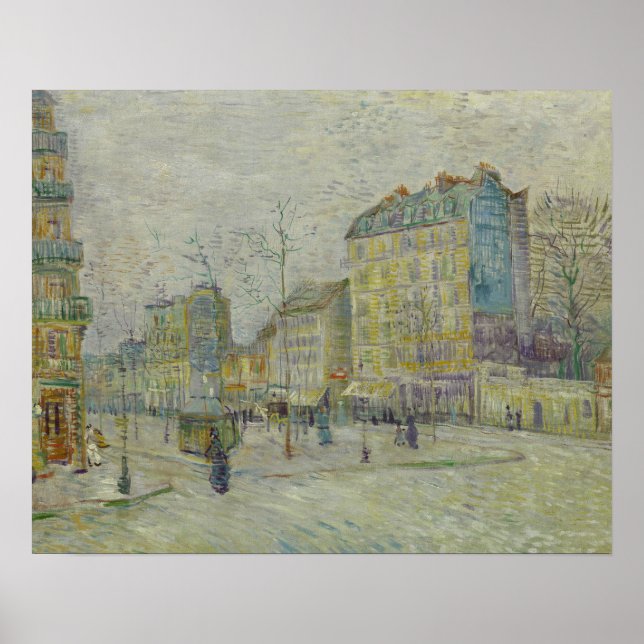 Vincent van Gogh - Boulevard de Clichy Poster (Framsidan)