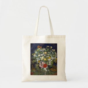 Vincent van Gogh Bouquet av blommor i Vas Tygkasse