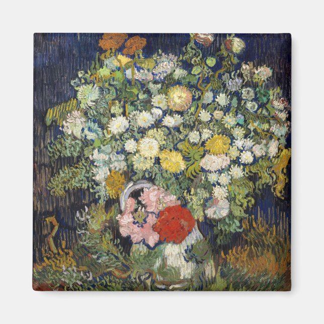 Vincent van Gogh - Bouquet of Flowers i Vas Magnet (Framsidan)
