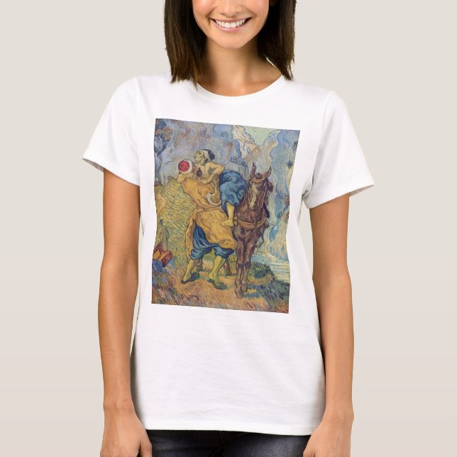 Vincent Van Gogh - Bra Samaritan T Shirt (Framsida)