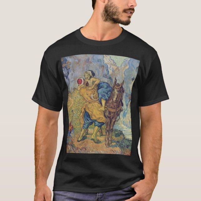 Vincent Van Gogh - Bra Samaritan T Shirt (Framsida)