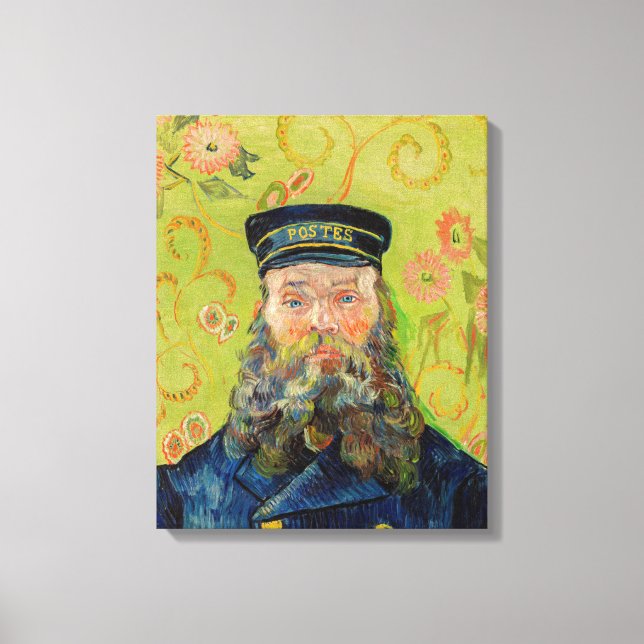 Vincent Van Gogh - brevbärare Joseph Roulin Canvastryck (Framsida)