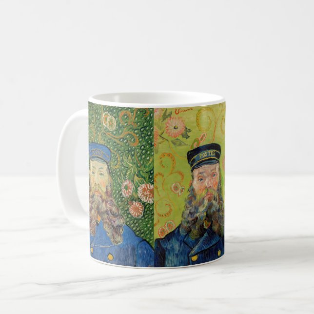 Vincent Van Gogh - Brevbärare Joseph Roulin Kaffemugg (Framsida vänster)