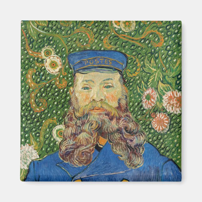 Vincent Van Gogh - Brevbärare Joseph Roulin Magnet (Framsidan)