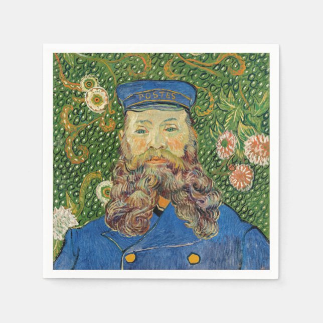Vincent Van Gogh - Brevbärare Joseph Roulin Pappersservett (Framsidan)