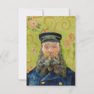 Vincent Van Gogh - Brevbärare Joseph Roulin Tack Kort