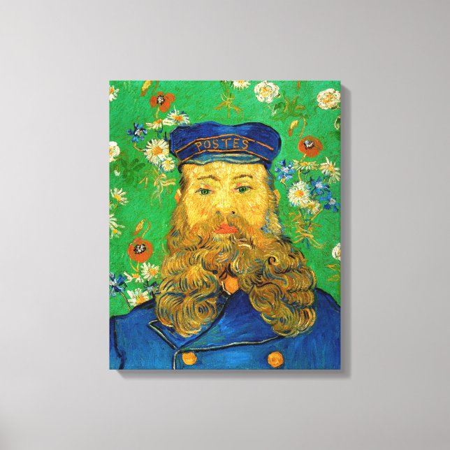 Vincent Van Gogh - Brevbäraren Joseph Roulin Canvastryck (Framsida)