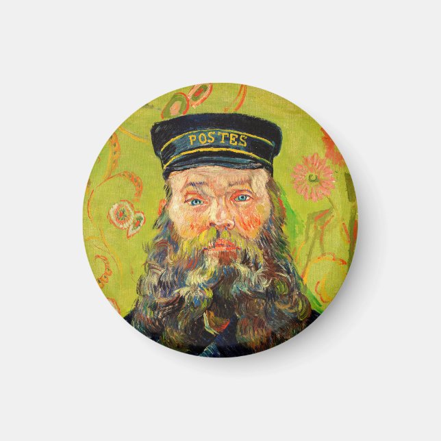 Vincent Van Gogh Brevbäraren Joseph Roulin Magnet (Framsidan)