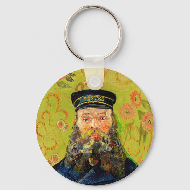 Vincent Van Gogh Brevbäraren Joseph Roulin Nyckelring (Framsida)