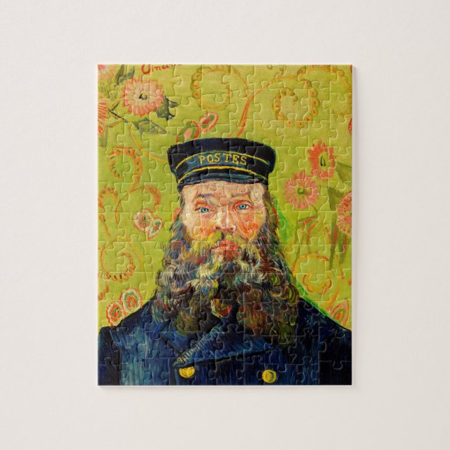 Vincent Van Gogh Brevbäraren Joseph Roulin Pussel (Vertikal)